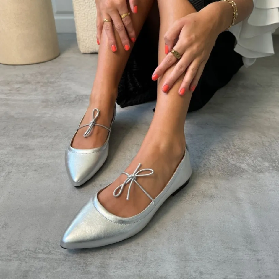 Copenhagen Shoes Ballerinasko*A BEAUTY - Silver