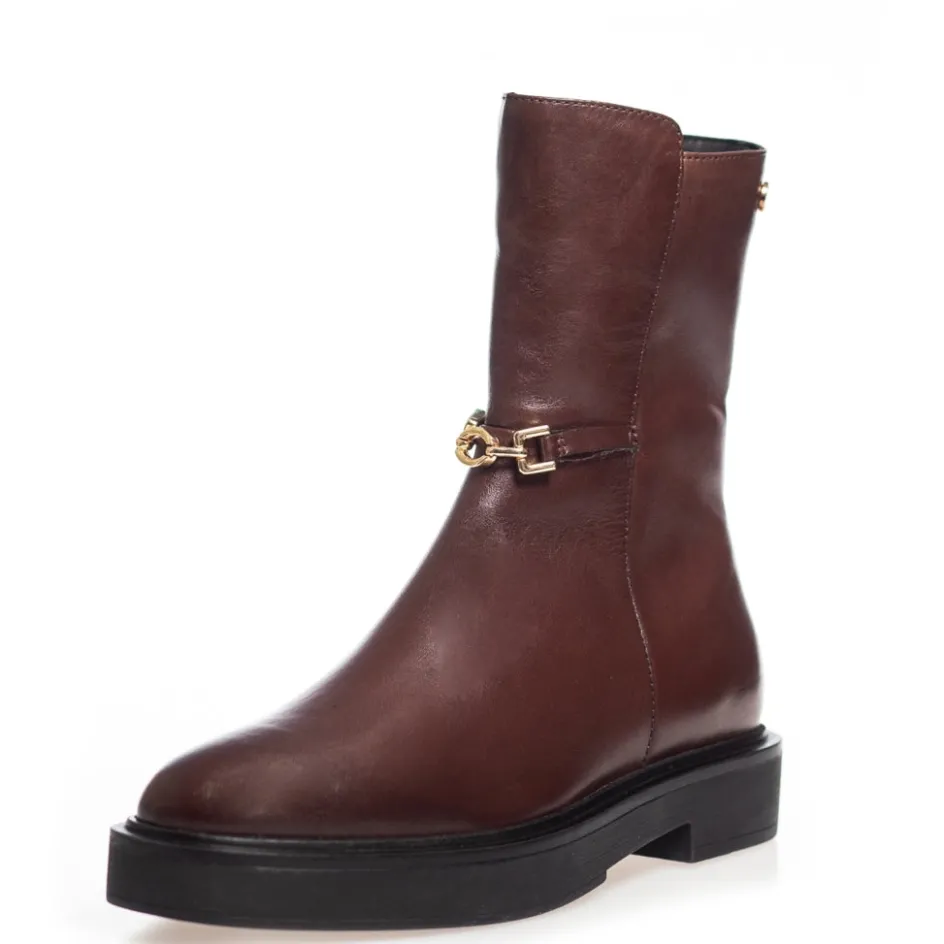 Copenhagen Shoes Ankelstøvler*A MIRACLE - BROWN Amiracle boot brown