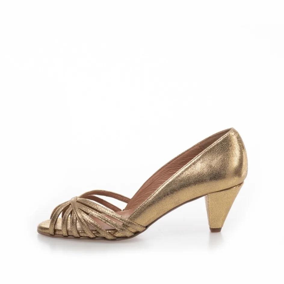 Copenhagen Shoes Sandaler Med Hæl | Stiletter*ALL I NEED - GOLD Alli need heels gold