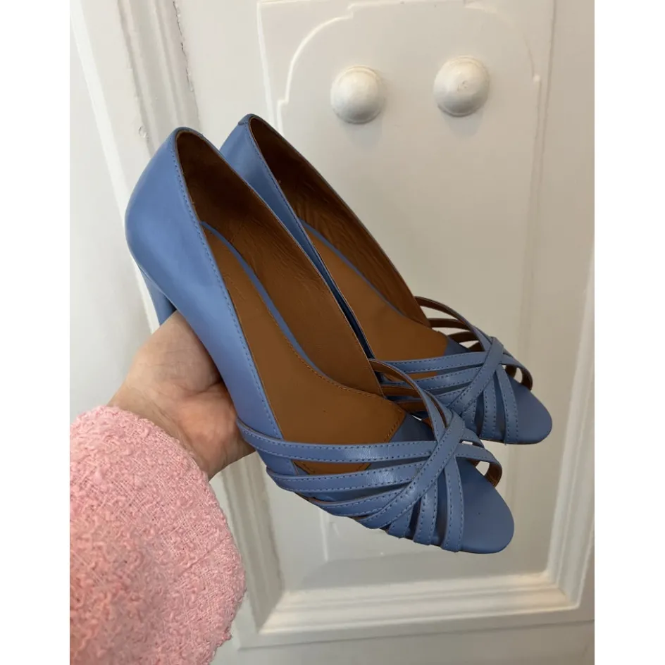 all_i_need_leather__electric_blue_6.webp Copenhagen Shoes Sandaler Med Hæl | Stiletter*ALL I NEED LEATHER - ELECTRIC BLUE Alli need leather heels electric blue