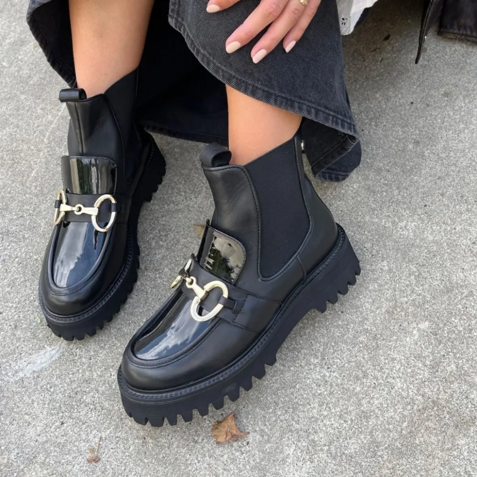 all_i_want__black_5.webp Copenhagen Shoes Chelsea Boots | Ankelstøvler*ALL I WANT - BLACK Alli want boot black
