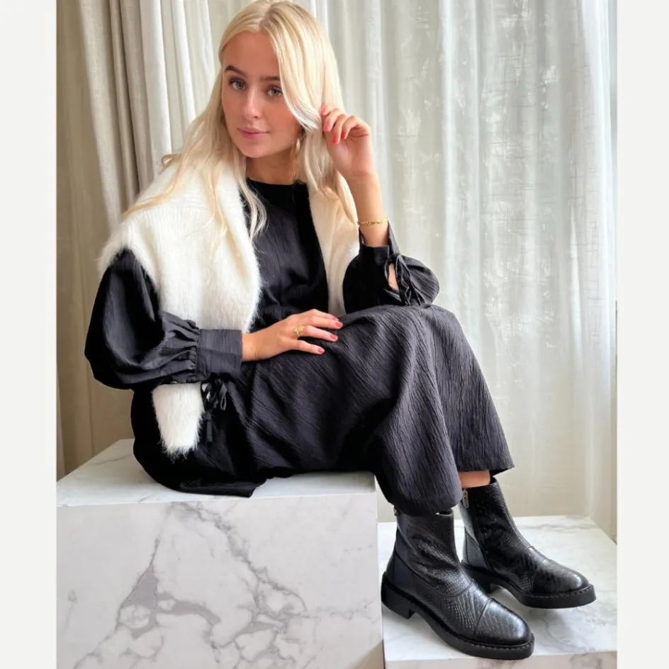 Copenhagen Shoes Ankelstøvler*AMIE BOOTS - BLACK Amieboots boot black
