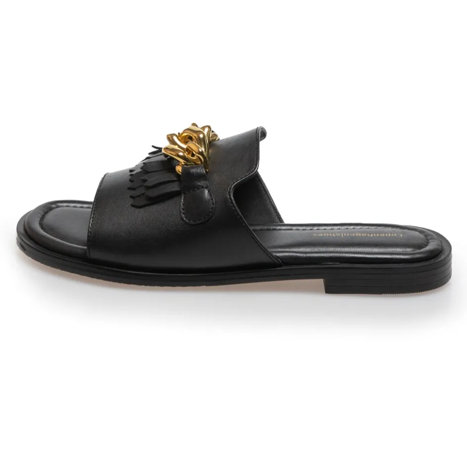 anakin__black_2.webp Copenhagen Shoes Flade Sandaler*ANAKIN - Black