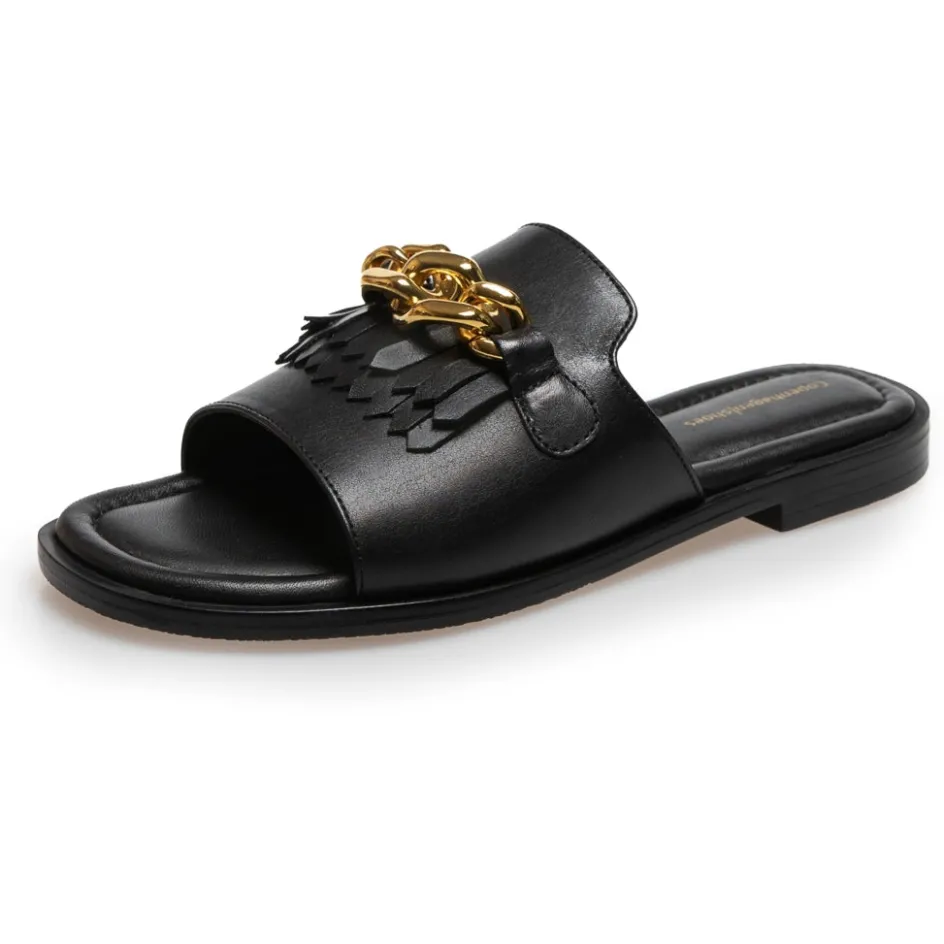 anakin__black_5.webp Copenhagen Shoes Flade Sandaler*ANAKIN - Black