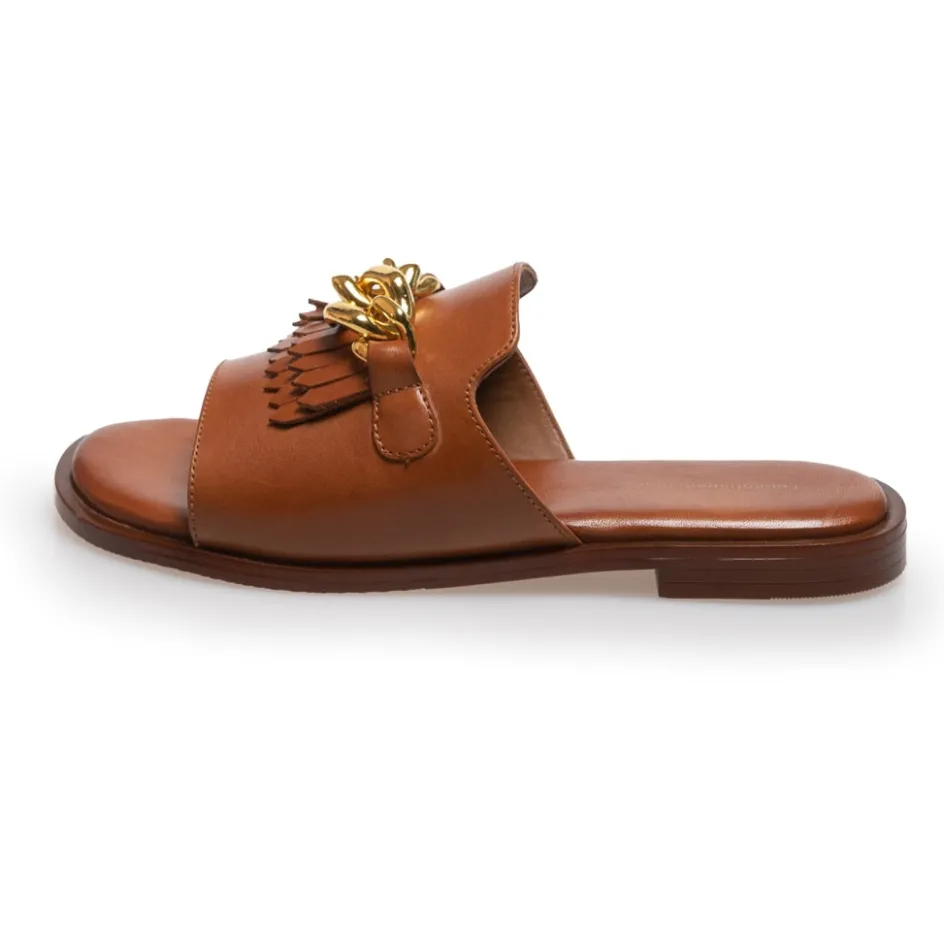 anakin__cognac_5.webp Copenhagen Shoes Flade Sandaler*ANAKIN - Cognac