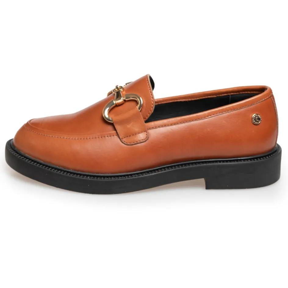 Copenhagen Shoes Loafers*AWAKE - Cognac
