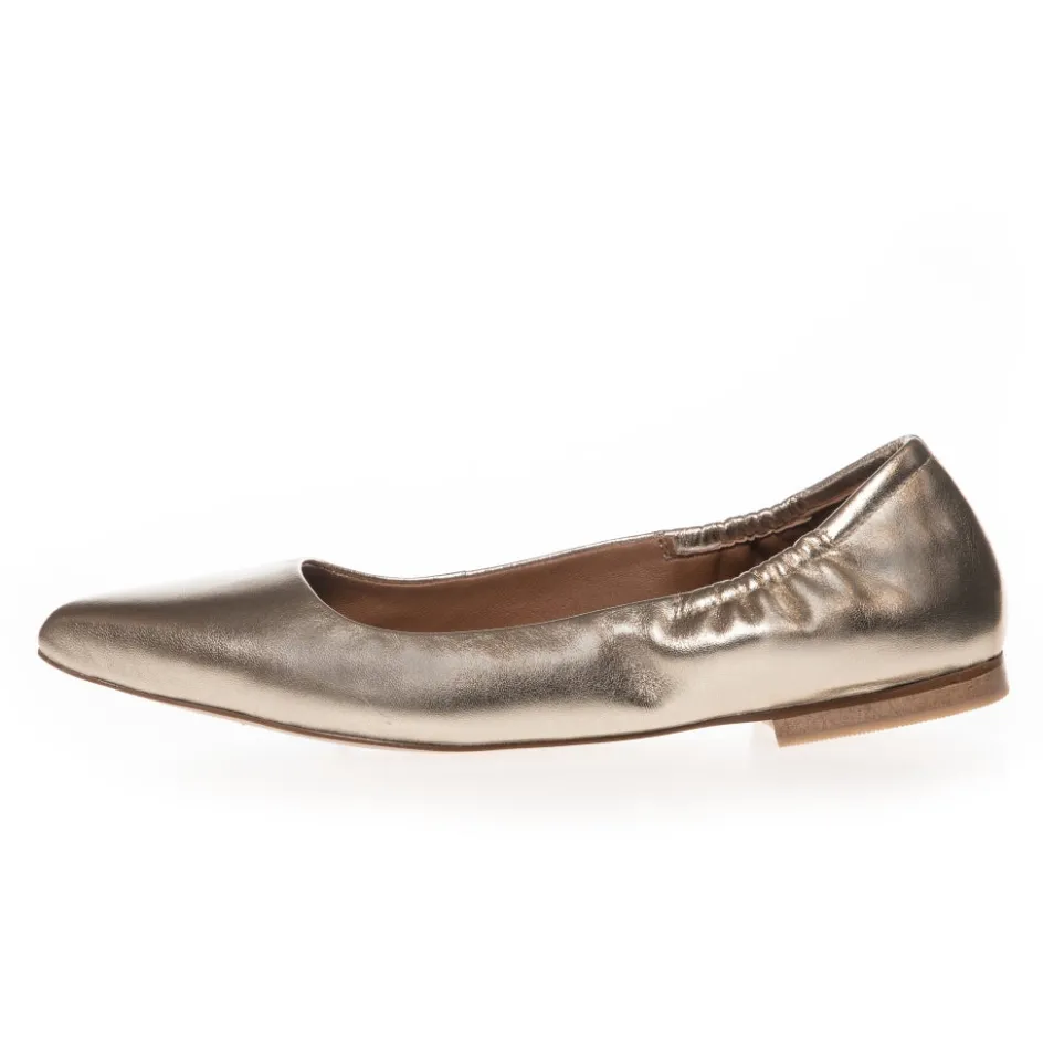 ballerina__leather__gold_7.webp Copenhagen Shoes Ballerinasko*BALLERINA 23 Leather - Gold