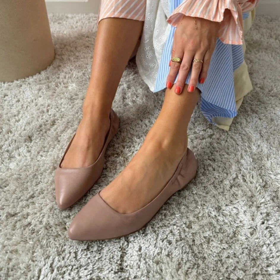 Copenhagen Shoes Ballerinasko*BALLERINA 23 Leather - Nude