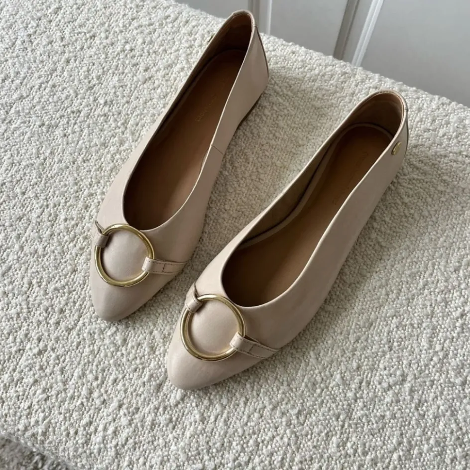 ballerina_lovers__vanilla_4.webp Copenhagen Shoes Ballerinasko*BALLERINA LOVERS - Vanilla