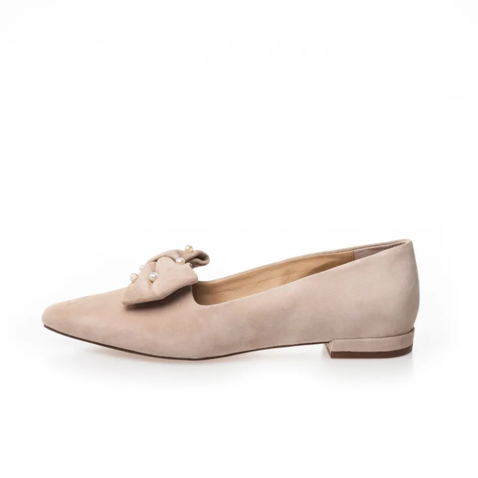 Copenhagen Shoes Ballerinasko*BE GOOD PEARLS - BEIGE Begood pearls loafer beige