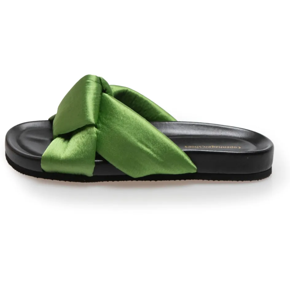 Copenhagen Shoes Flade Sandaler*BE LIKE ME - Green
