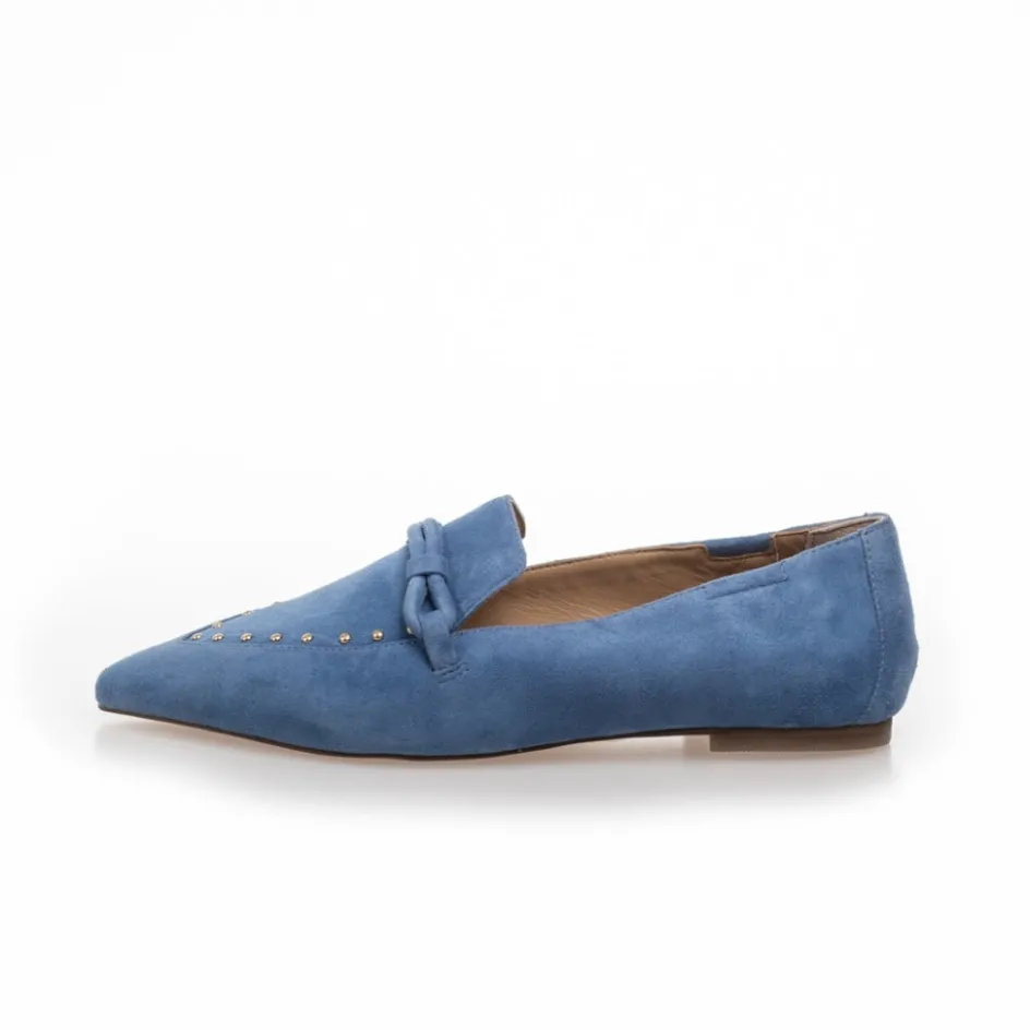 be_you__suede__denim_2.webp Copenhagen Shoes Loafers*BE YOU - SUEDE - DENIM Beyou suede loafer denim