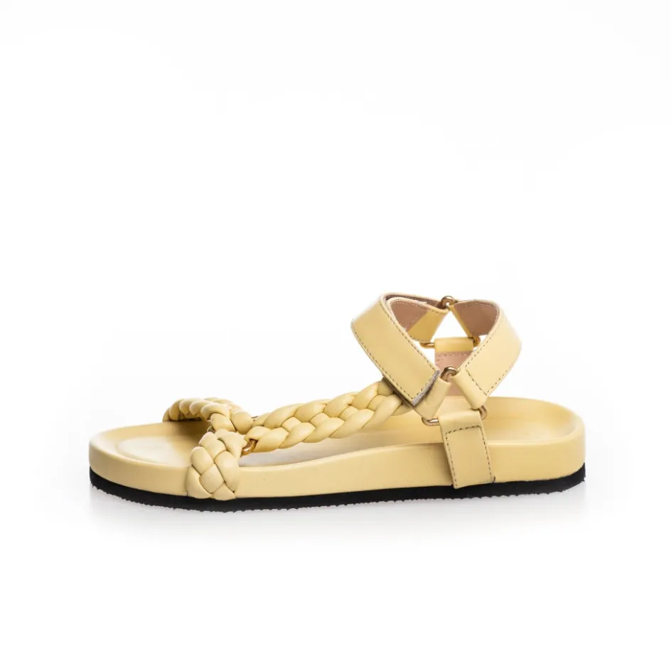 Copenhagen Shoes Flade Sandaler*BEACH - PALE BANANA Beachsandal pale banana