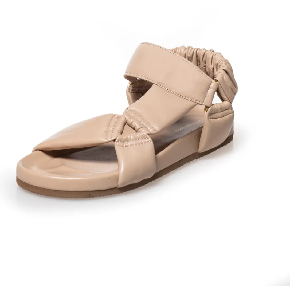 beach_vibes__beige_2.webp Copenhagen Shoes Flade Sandaler*BEACH VIBES - Beige