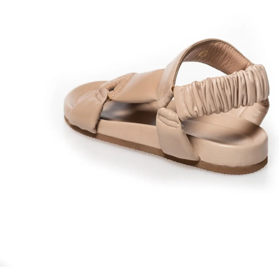 beach_vibes__beige_3.webp Copenhagen Shoes Flade Sandaler*BEACH VIBES - Beige