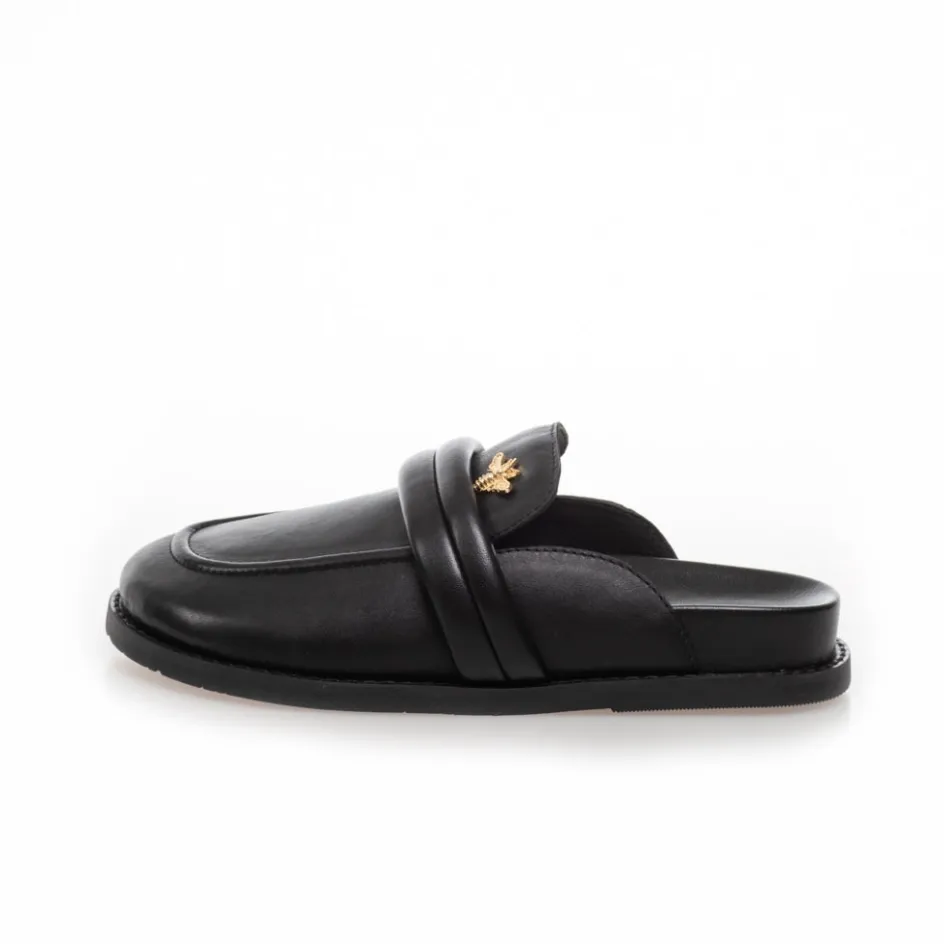 bees__black_4.webp Copenhagen Shoes Mules · Slip Ins*BEE`S - BLACK Bees loafer black
