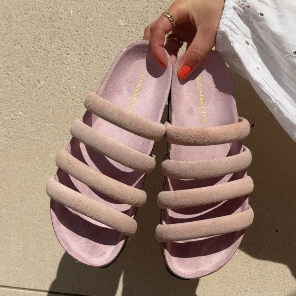 Copenhagen Shoes Flade Sandaler*BLOOM BY CPH - Rosa