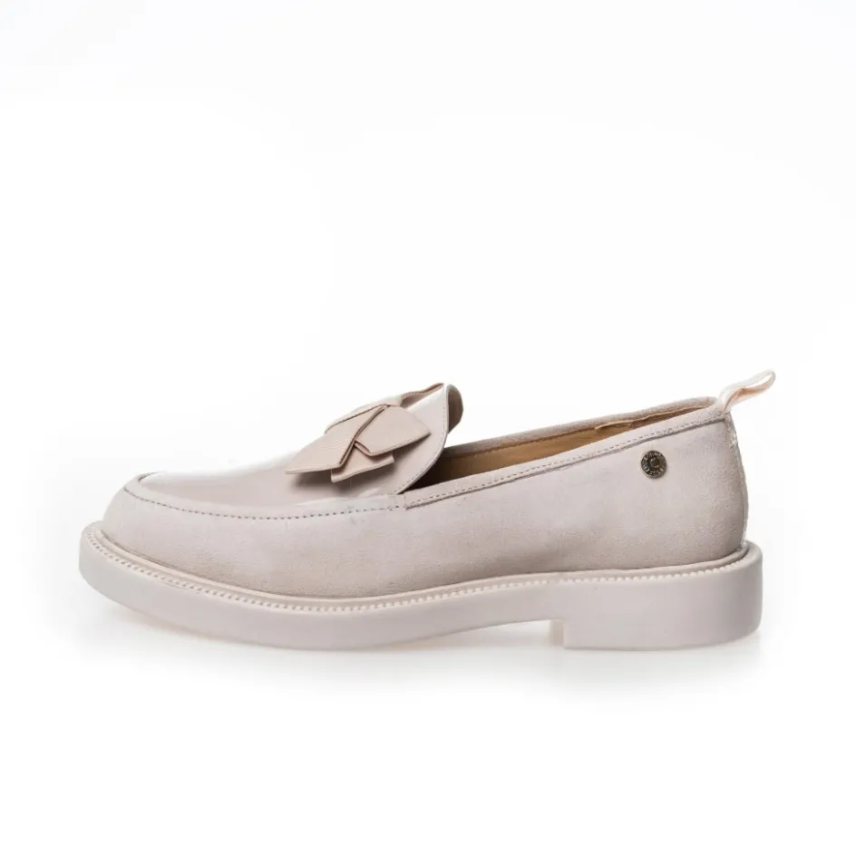 Copenhagen Shoes Loafers*BOWS AND ME 23 - BEIGE Bowsand me 23 loafer beige