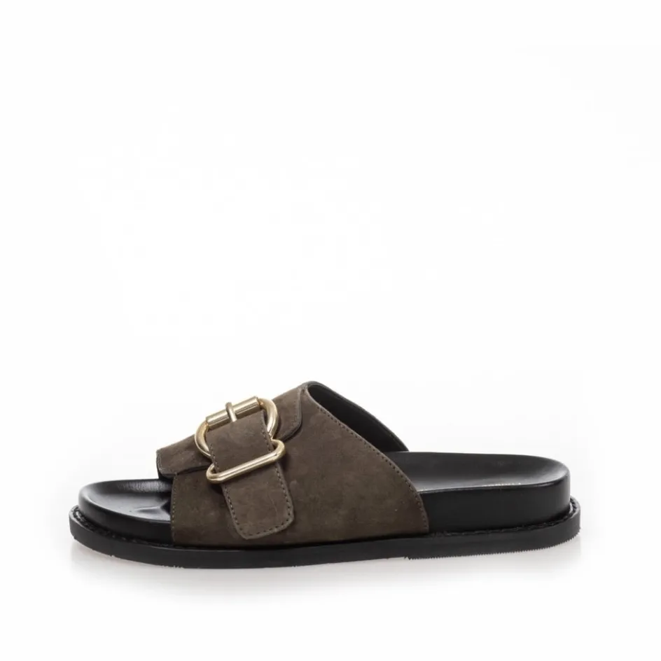 Copenhagen Shoes Flade Sandaler*BRING ME - Khaki