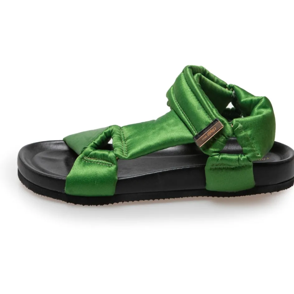 Copenhagen Shoes Flade Sandaler*CARRIE - Green