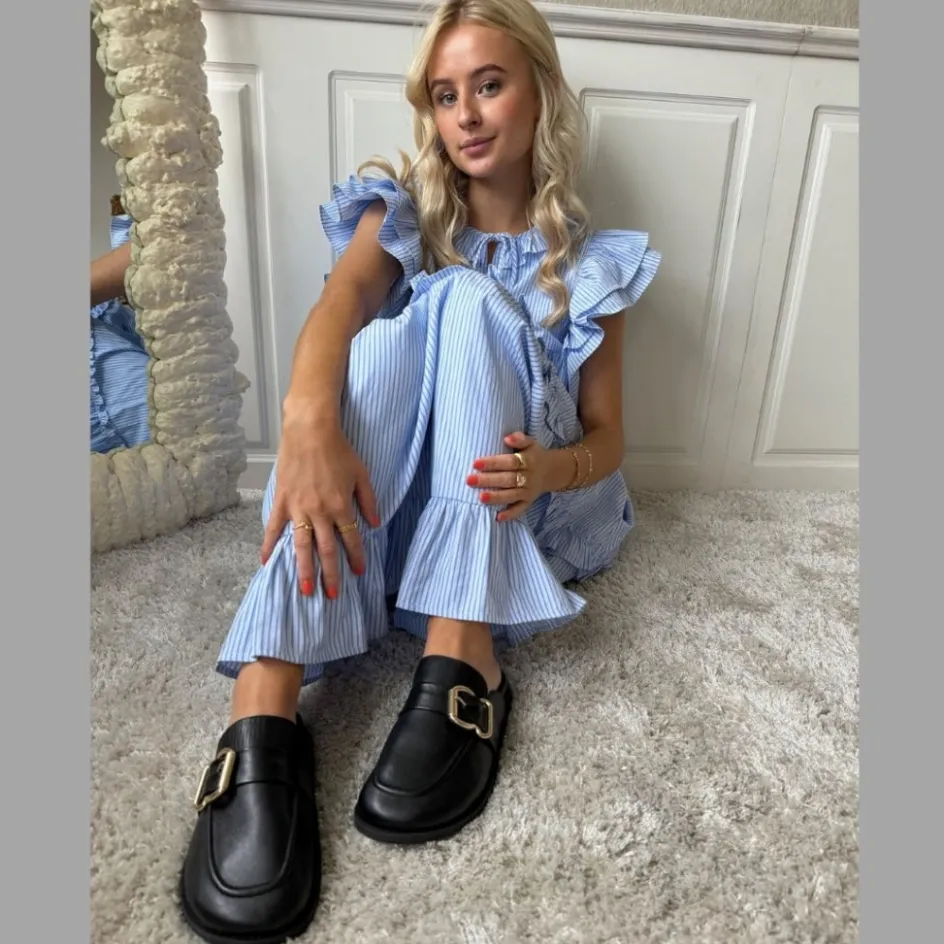 carrie_girl__black_2.webp Copenhagen Shoes Mules · Slip Ins*CARRIE GIRL - BLACK Carriegirl loafer black 1