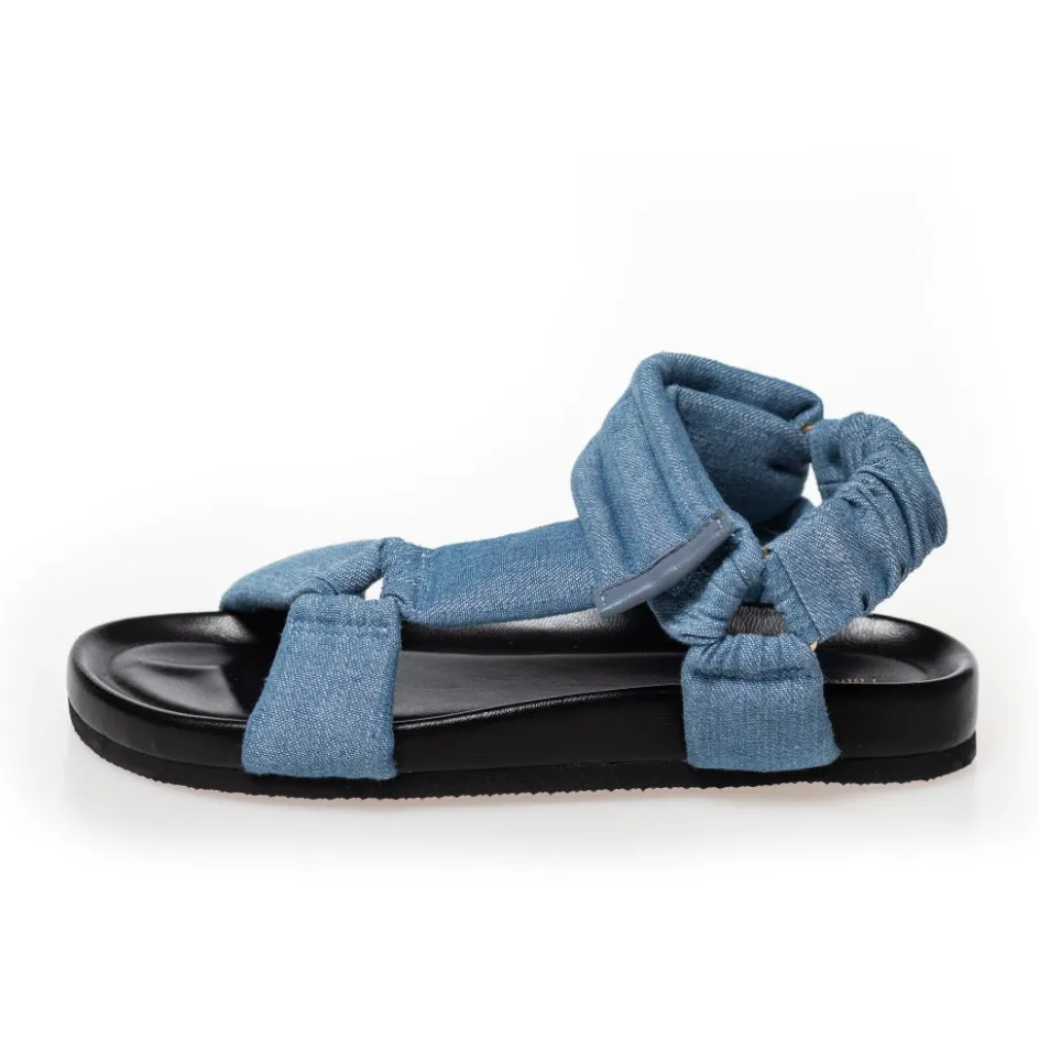 copenhagen_summer__denim__light_blue_5.webp Copenhagen Shoes Flade Sandaler*COPENHAGEN SUMMER - DENIM - Light blue