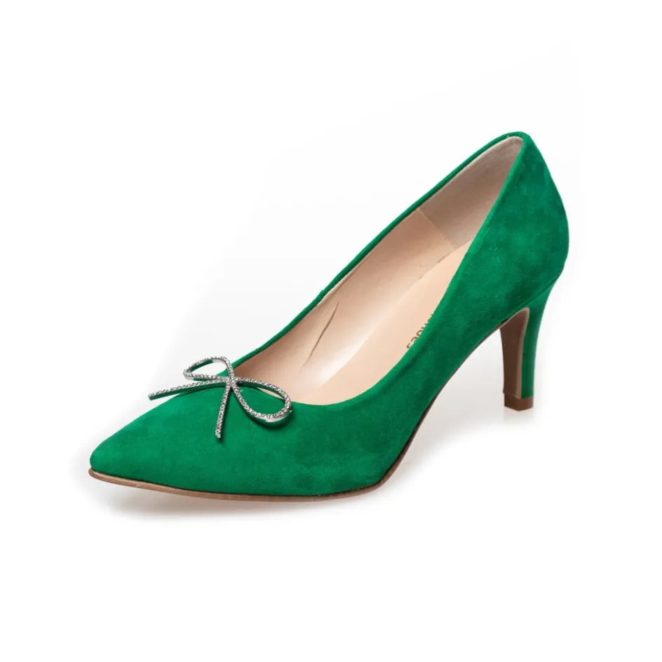 Copenhagen Shoes Stiletter*DANCE AND DIAMONDS - GREEN JELLY BEAN Danceand diamonds heels green jelly bean