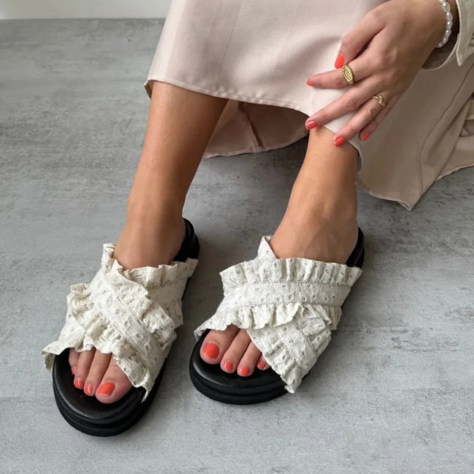 daysi__white_5.webp Copenhagen Shoes Flade Sandaler*DAYSI - ! White