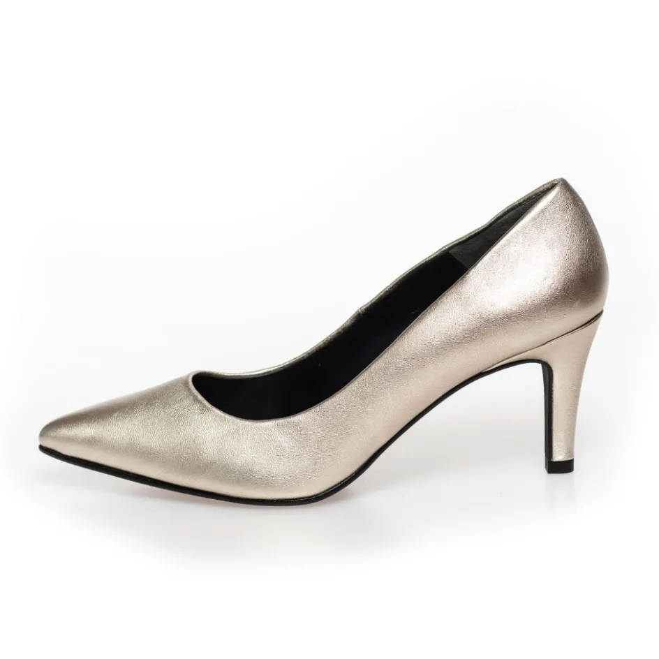 Copenhagen Shoes Stiletter*DREAM OF ME - GOLD (ORO) Dreamof me heels gold oro