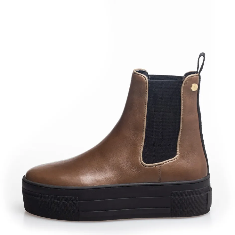 Copenhagen Shoes Chelsea Boots | Ankelstøvler*ENYA BOOT - KHAKI Enyaboot boot khaki