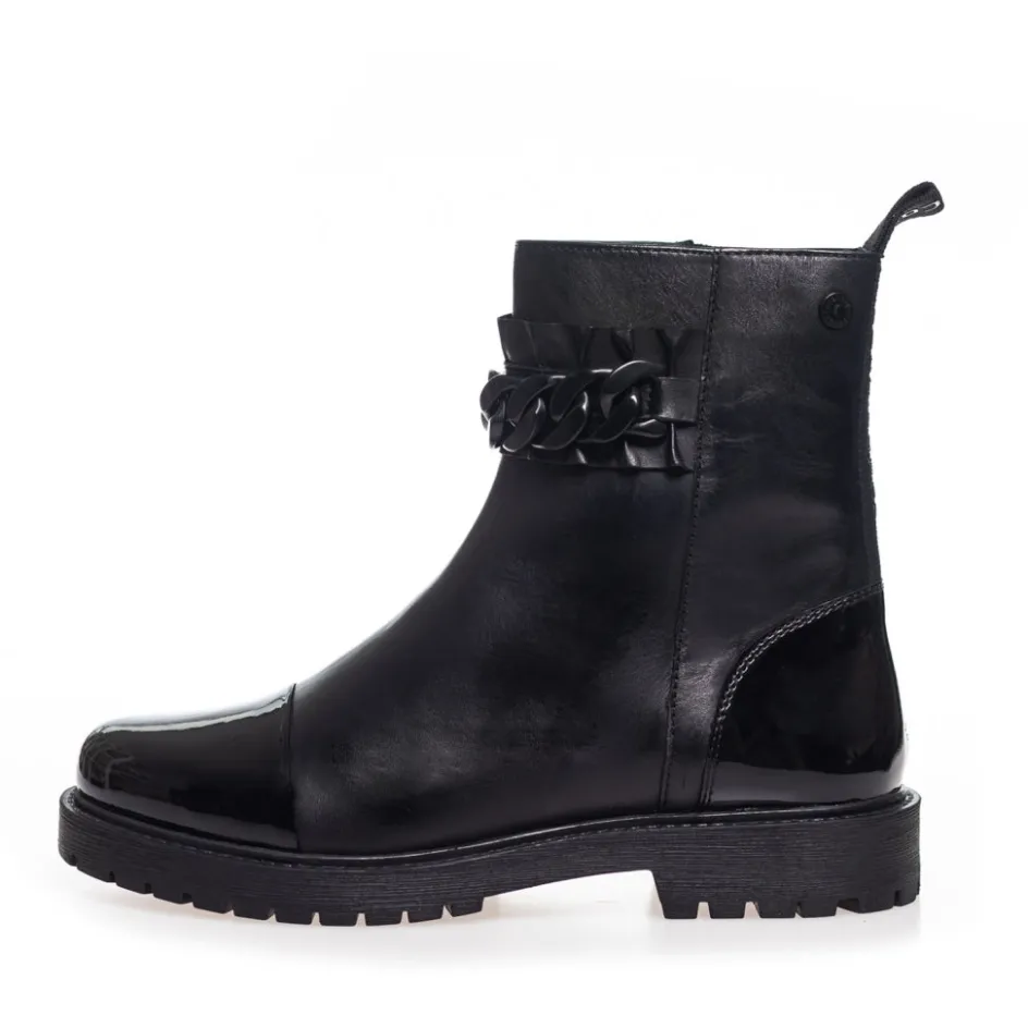 Copenhagen Shoes Ankelstøvler*FLOWER CHILD - BLACK Flowerchild boot black