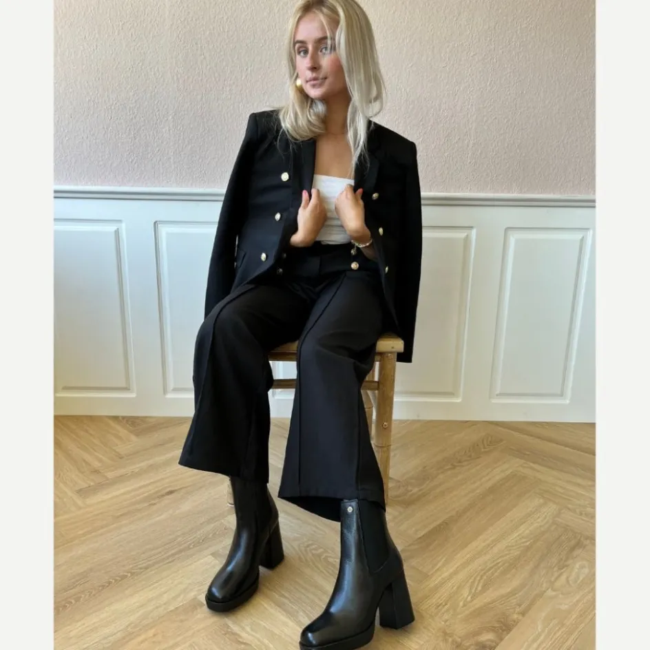 flying__black_4.webp Copenhagen Shoes Støvler Med Hæl | Chelsea Boots*FLYING - BLACK Flyingboot black