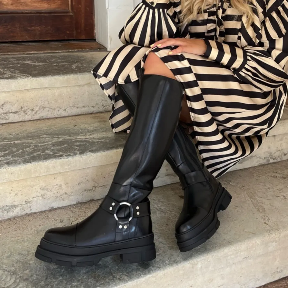 follow_and_rock__black_8.webp Copenhagen Shoes Lange Støvler*FOLLOW AND ROCK - Black