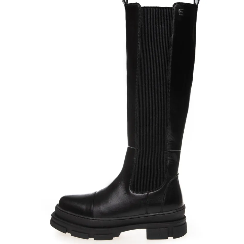 Copenhagen Shoes Lange Støvler*FOLLOW ME AND MORE - Black