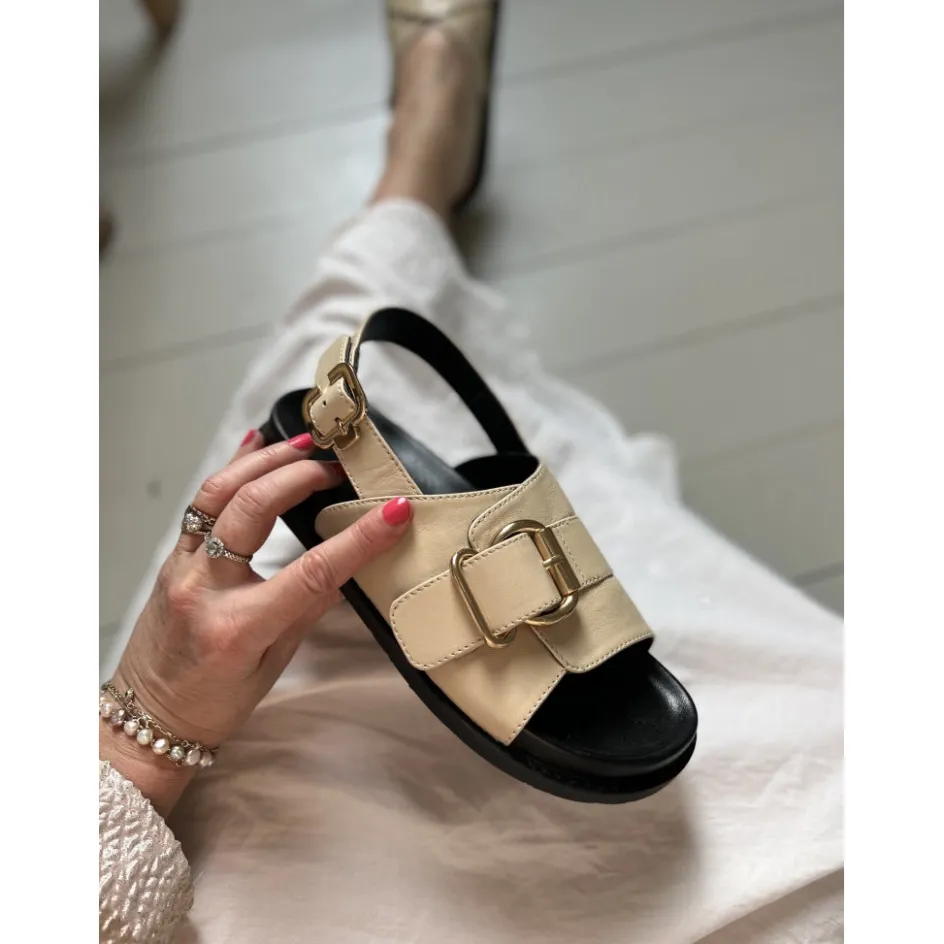 forever_you__beige_6.webp Copenhagen Shoes Flade Sandaler*FOREVER YOU - BEIGE Foreveryou sandal beige