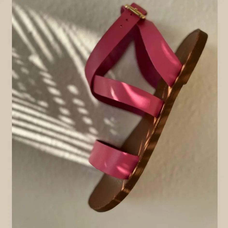 Copenhagen Shoes Flade Sandaler*GLOWING - PINK Glowingsandal pink