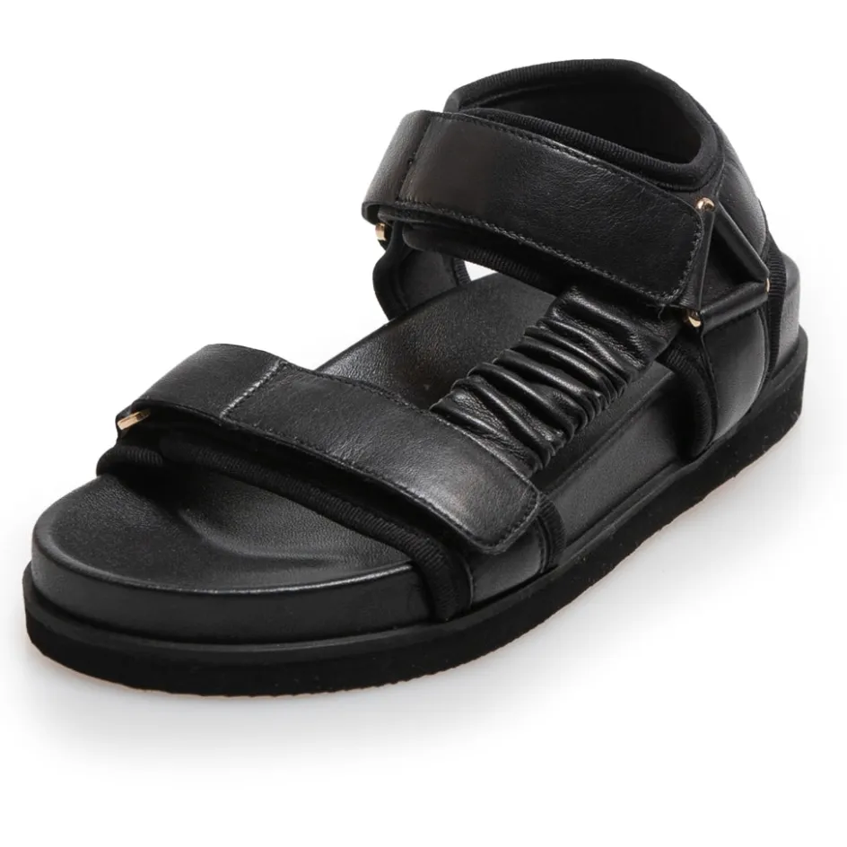 Copenhagen Shoes Flade Sandaler*GO FOR BEACH - Black