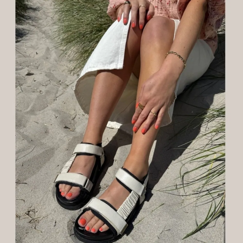 Copenhagen Shoes Flade Sandaler*GO FOR BEACH - NUDE (CLOUD) Nude cloud