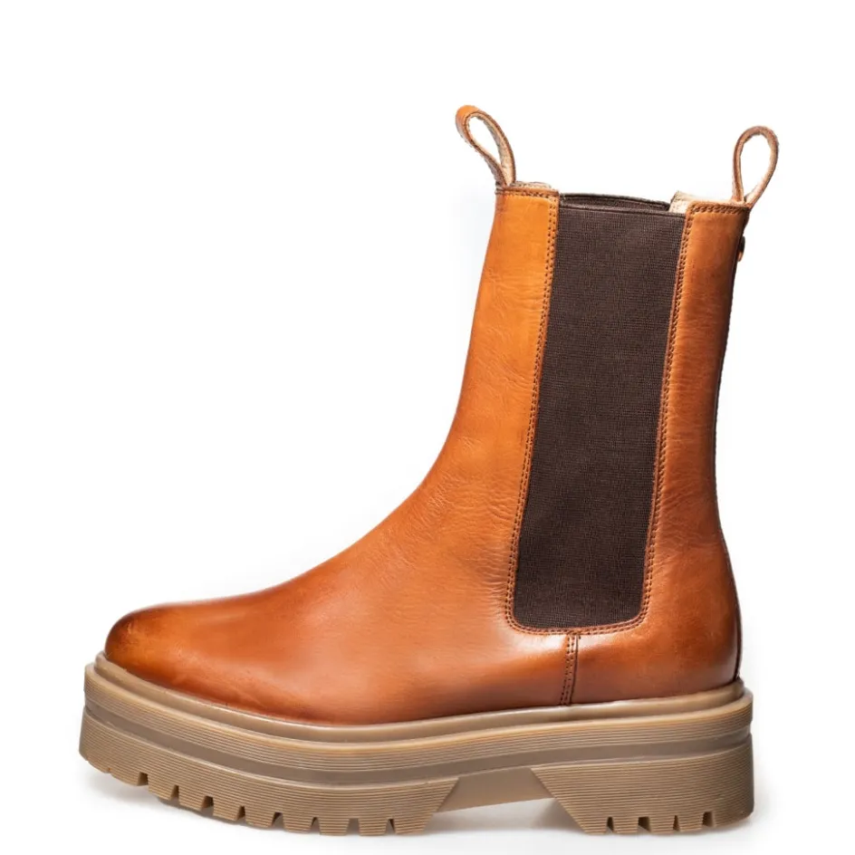 Copenhagen Shoes Chelsea Boots | Ankelstøvler*GOING - Cognac Leather Goingboots cognac leather