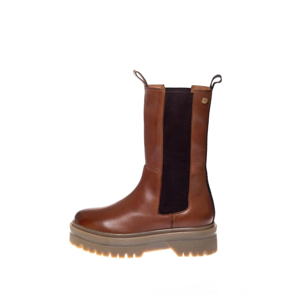 Copenhagen Shoes Chelsea Boots | Ankelstøvler*GOING MID - Cognac Goingmid boot cognac