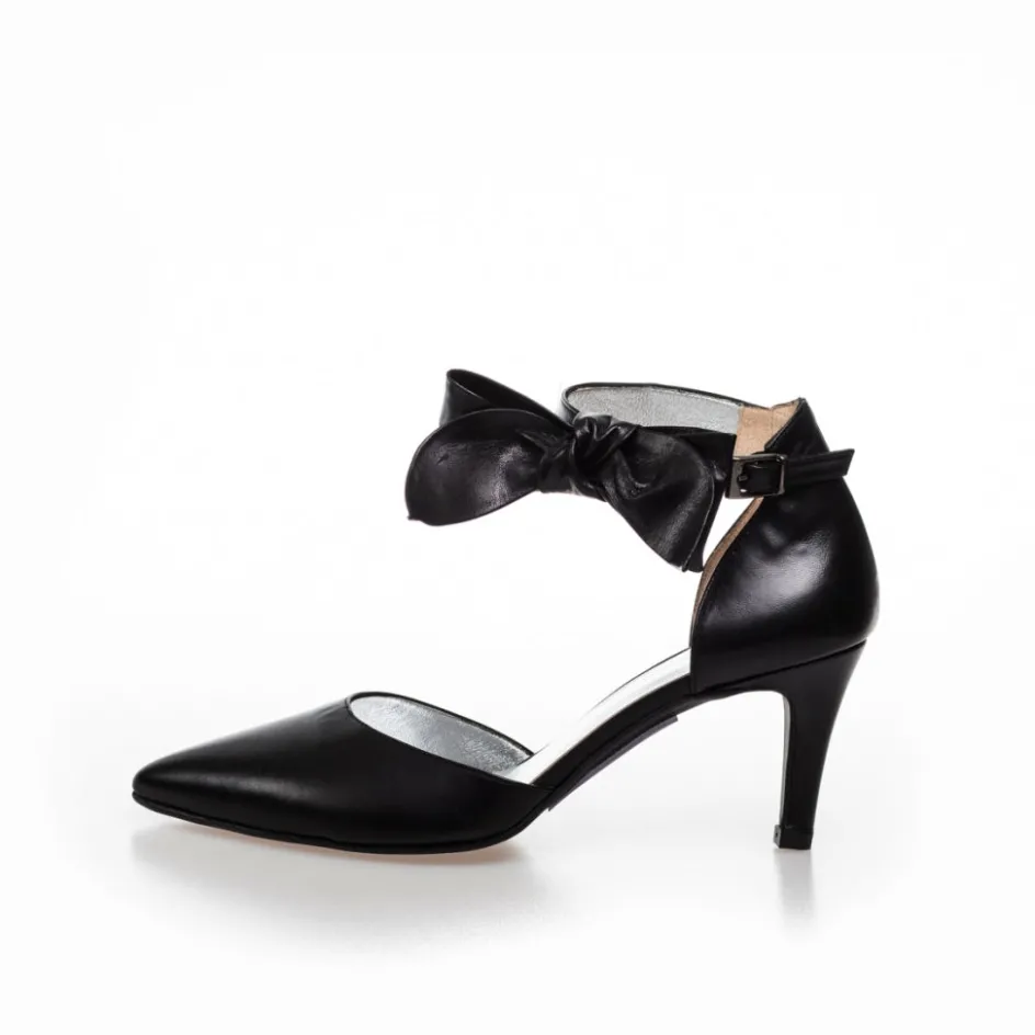 Copenhagen Shoes Stiletter*GOING OUT Leather - BLACK Goingout leather pump black
