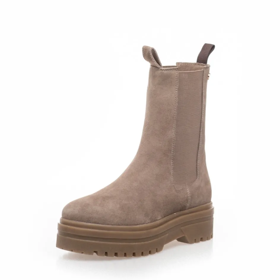 Copenhagen Shoes Chelsea Boots | Ankelstøvler*GOING SUEDE 22 - Taupe Suede Goingsuede 22 boot taupe suede