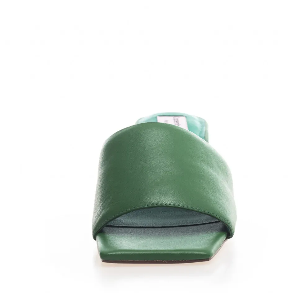 Copenhagen Shoes Sandaler Med Hæl | Stiletter*GOOD VIBES - GREEN Goodvibes sandal green