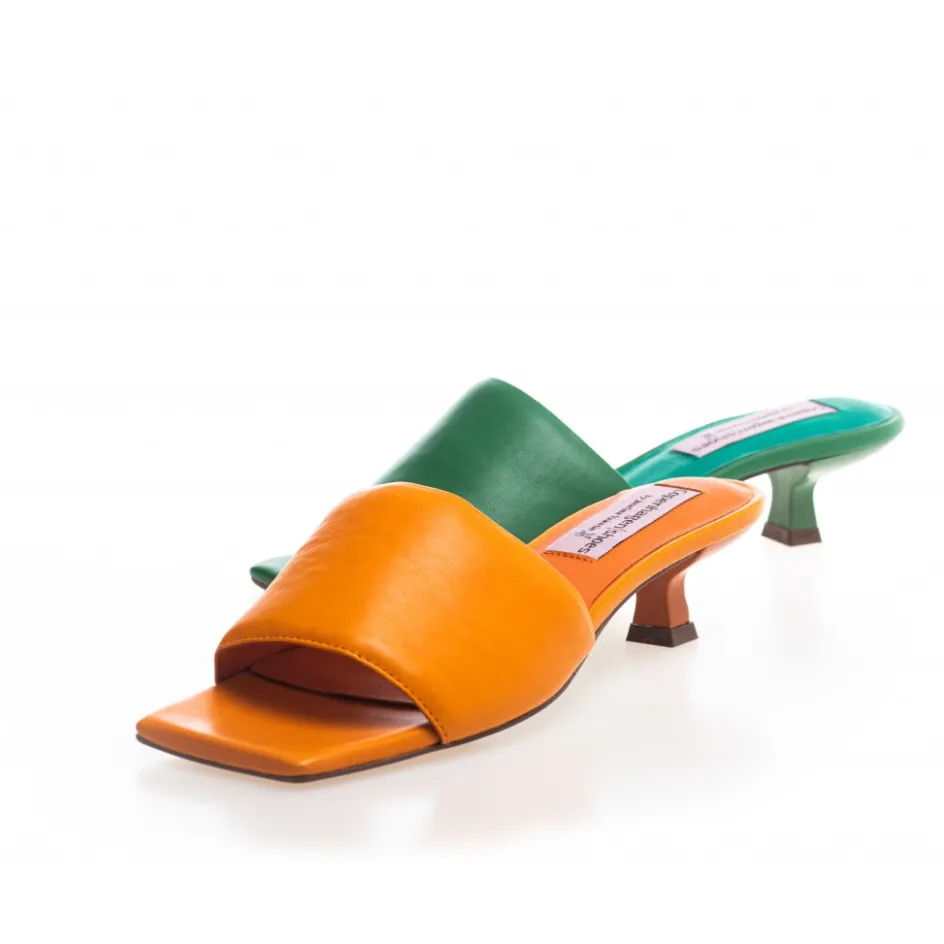 good_vibes__green_2.webp Copenhagen Shoes Sandaler Med Hæl | Stiletter*GOOD VIBES - GREEN Goodvibes sandal green