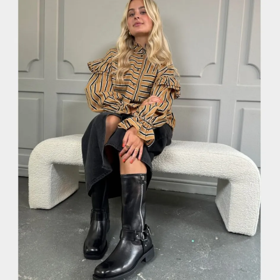heartbeat_and_more__black_2.webp Copenhagen Shoes Lange Støvler*HEARTBEAT AND MORE - Black