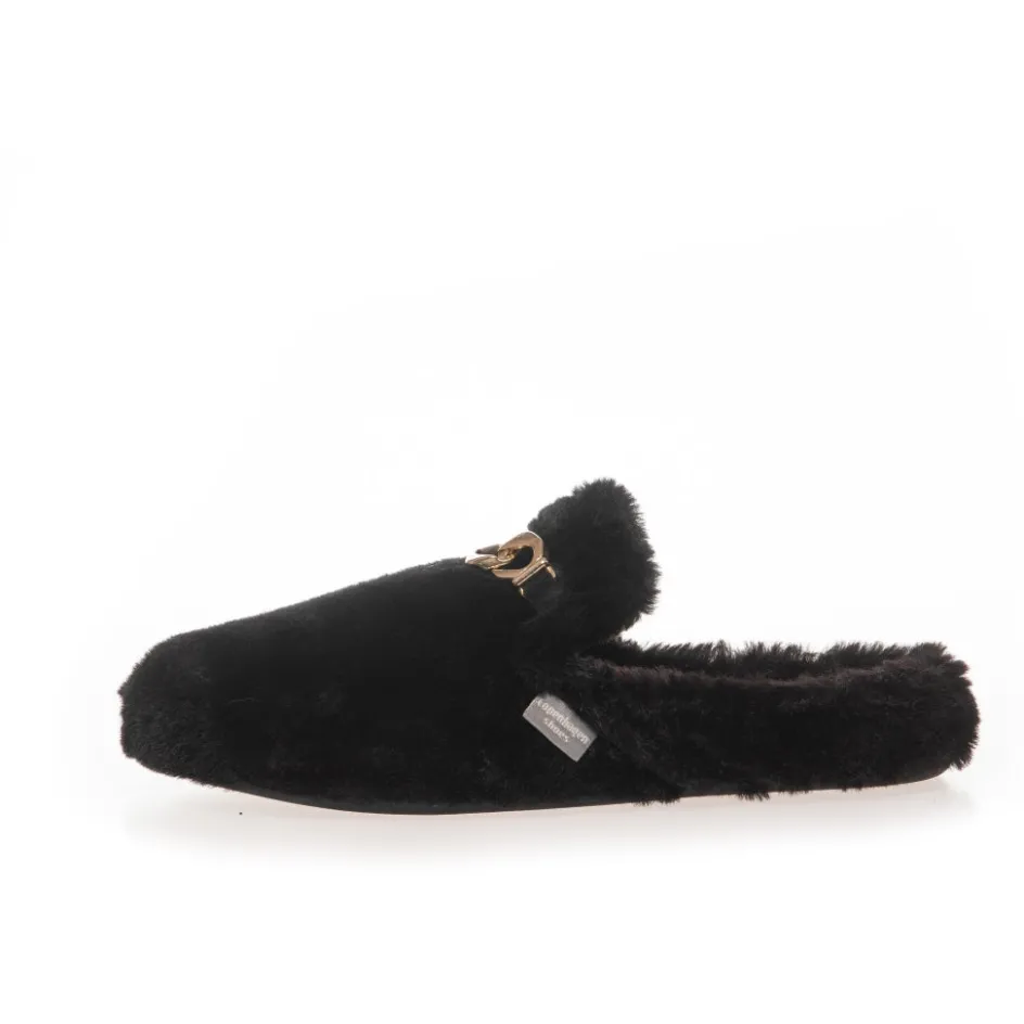 Copenhagen Shoes Hjemmesko*HERSELF 2022 - BLACK Herself2022 homeslipper black