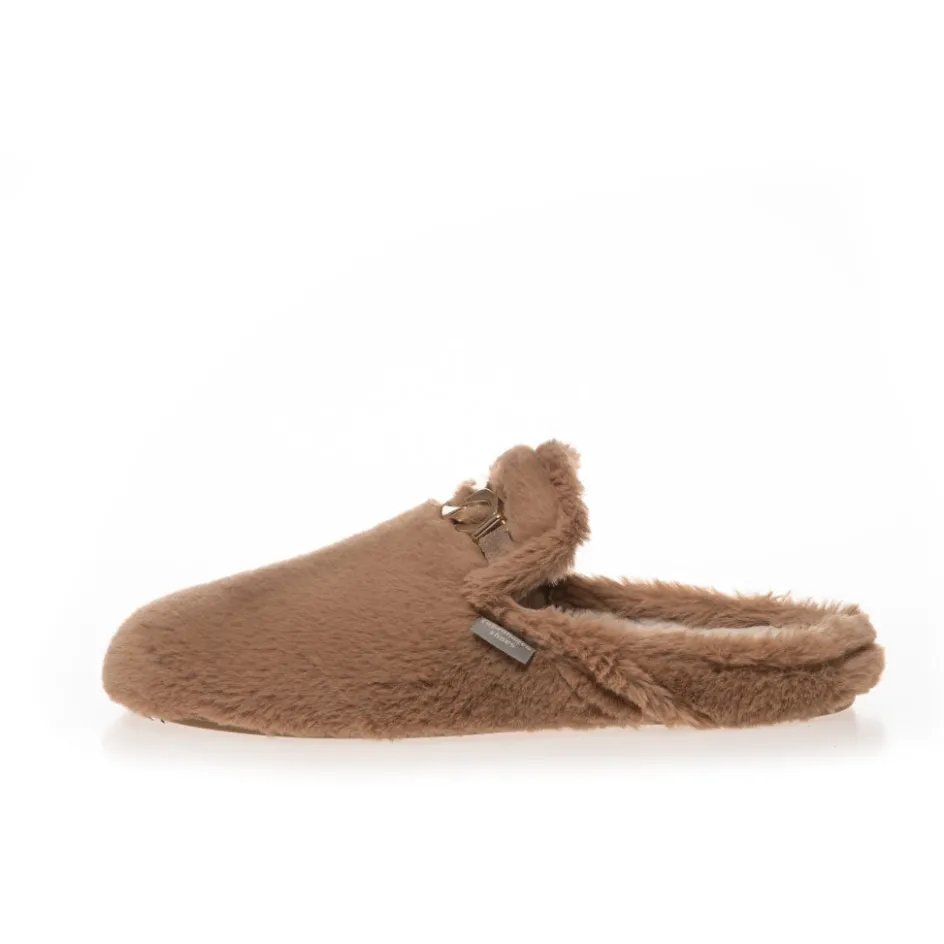 Copenhagen Shoes Hjemmesko*HERSELF 2022 - Light Brown Herself2022 homeslipper light brown