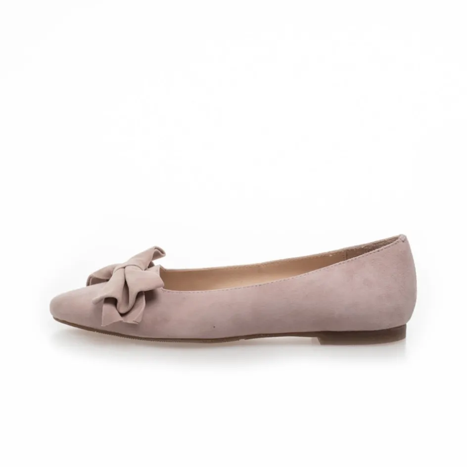 Copenhagen Shoes Ballerinasko*I AM YOURS - SUEDE - ROSA (ANTICO) Iam yours suede loafer rosa antico