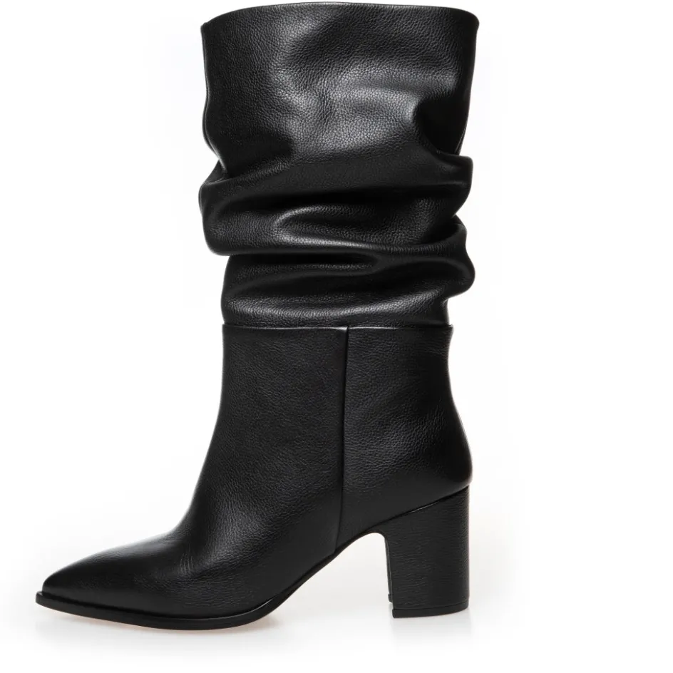 Copenhagen Shoes Støvler Med Hæl | Lange Støvler*ILLUSION - Black