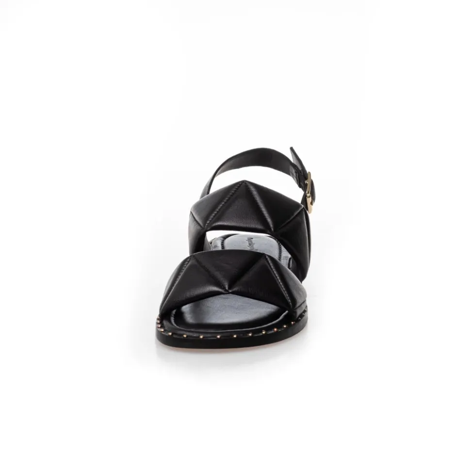 just_because__black_2.webp Copenhagen Shoes Flade Sandaler*JUST BECAUSE - BLACK Justbecause sandal black